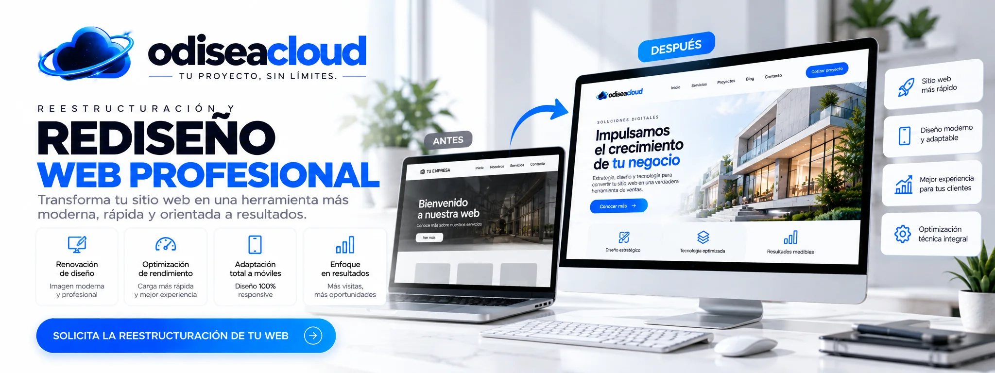 Reestructuración y Modernización Web